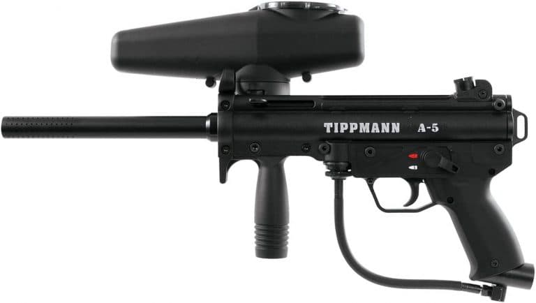 Maddog Tippmann A-5 Titanium Paintball Gun Marker Starter Package Maddog Tippmann A-5 Titanium Paintball Gun Marker Starter Package